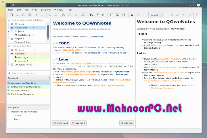 QOwnNotes 24.6.3 PC Software