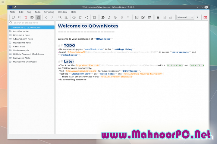 QOwnNotes 24.6.3 PC Software