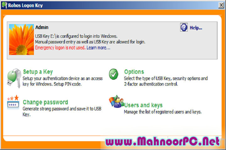 Rohos Logon Key 5.3 PC Software