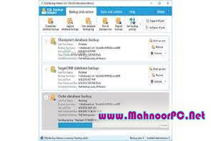 SQL Backup Master 7.3.831 PC Software