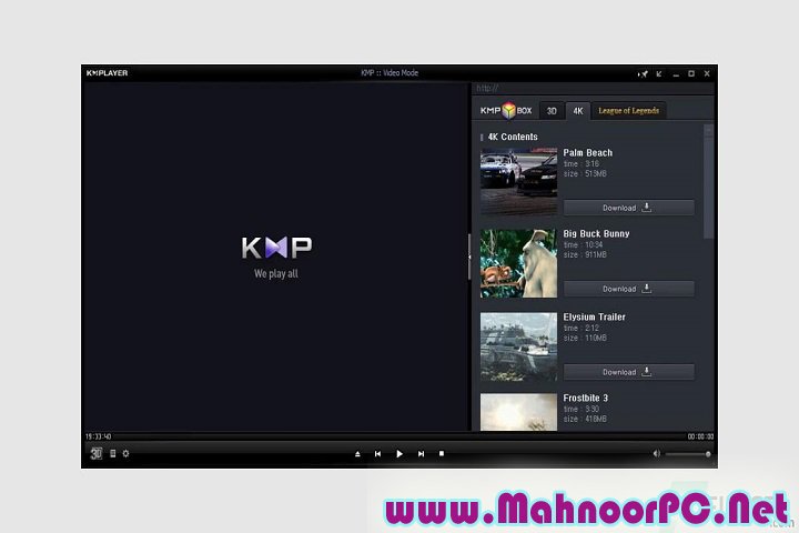 The KMPlayer 2024.6.25.17 PC Software