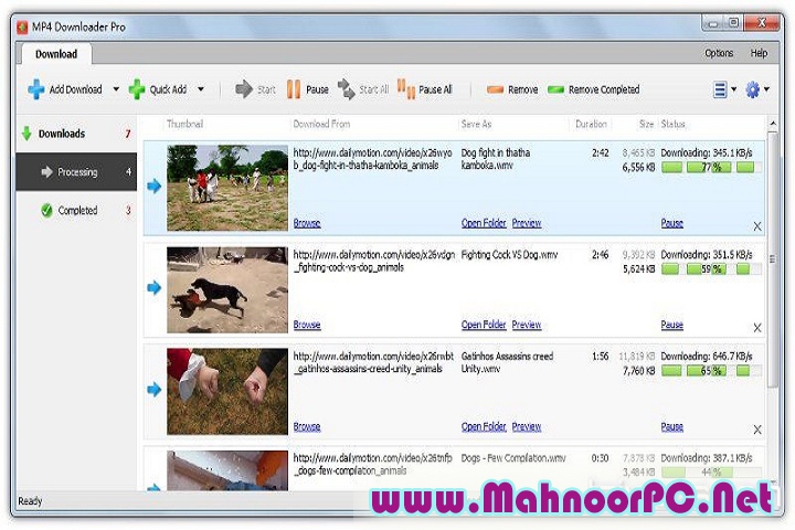 Tomabo MP4 Downloader Pro 5.1 PC Software