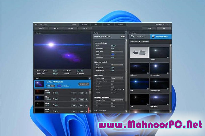 Video Copilot Optical Flares 1.3.8 PC Software