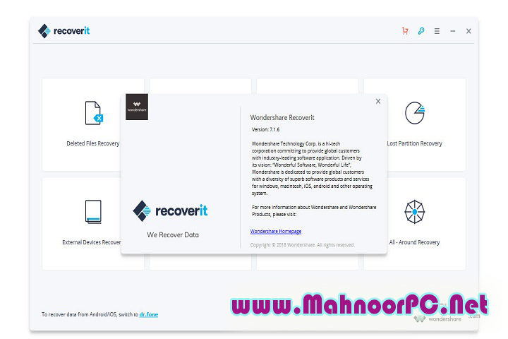 Wondershare Recoverit 12.6.0.7 PC Software