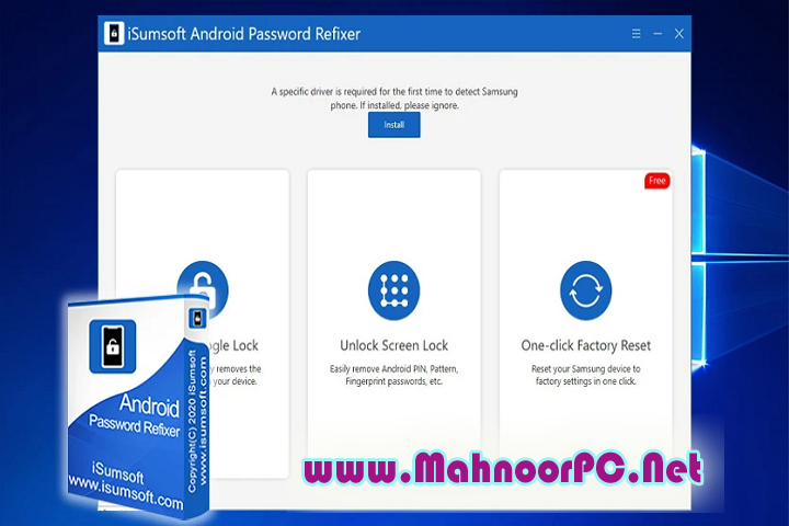 iSumsoft Android Password Refixer 3.0.5.5 PC Software