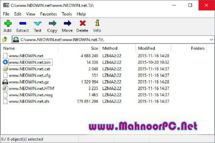 7-Zip 24.07 PC Software