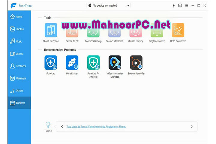 Aiseesoft FoneTrans 9.3.58 PC Software