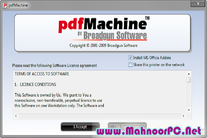 Broadgun pdfMachine 20.25 PC Software