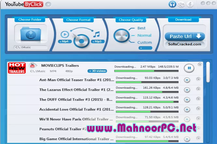 By Click Downloader 2.4.6 PC Software