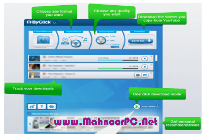 By Click Downloader 2.4.6 PC Software