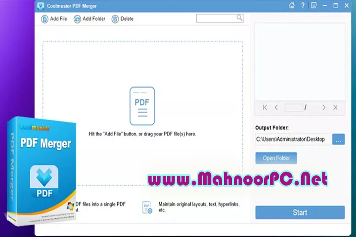 Coolmuster PDF Merger 2.3.23 PC Software