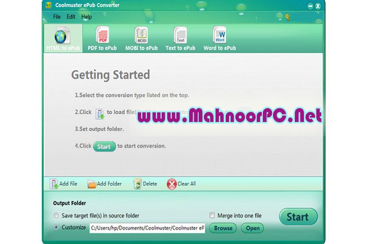 Coolmuster ePub Converter 2.2.21 PC Software