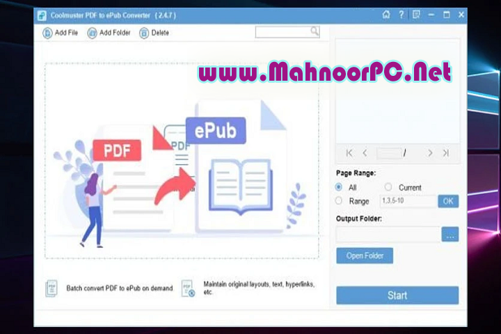 Coolmuster ePub Converter 2.2.21 PC Software