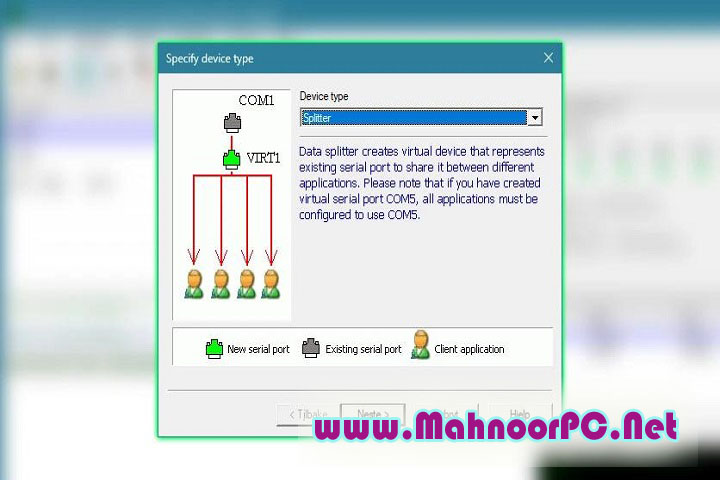 Eterlogic Virtual Serial Ports Emulator 1.4.7.634 PC Software