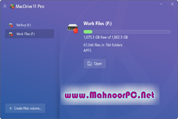 MacDrive Pro 11.1.1.12 PC Software