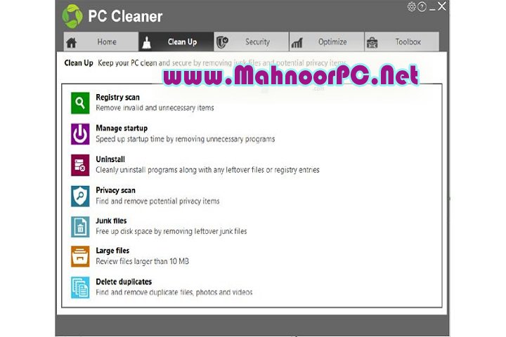 PC Cleaner Pro 9.6.0.8 PC Software