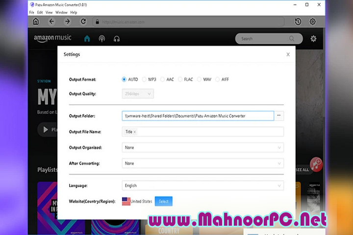 Pazu Amazon Music Converter 1.9.1 PC Software