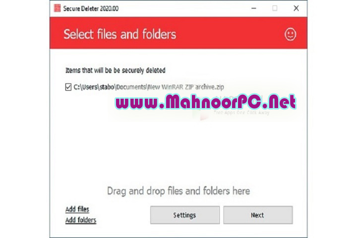 Secure Delete 2024.01 PC Software