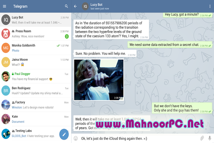 Telegram Desktop 5.1.7 PC Software